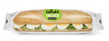 Sandes De Atum E Ovo Cozido Comida Fresca 0.2Kg