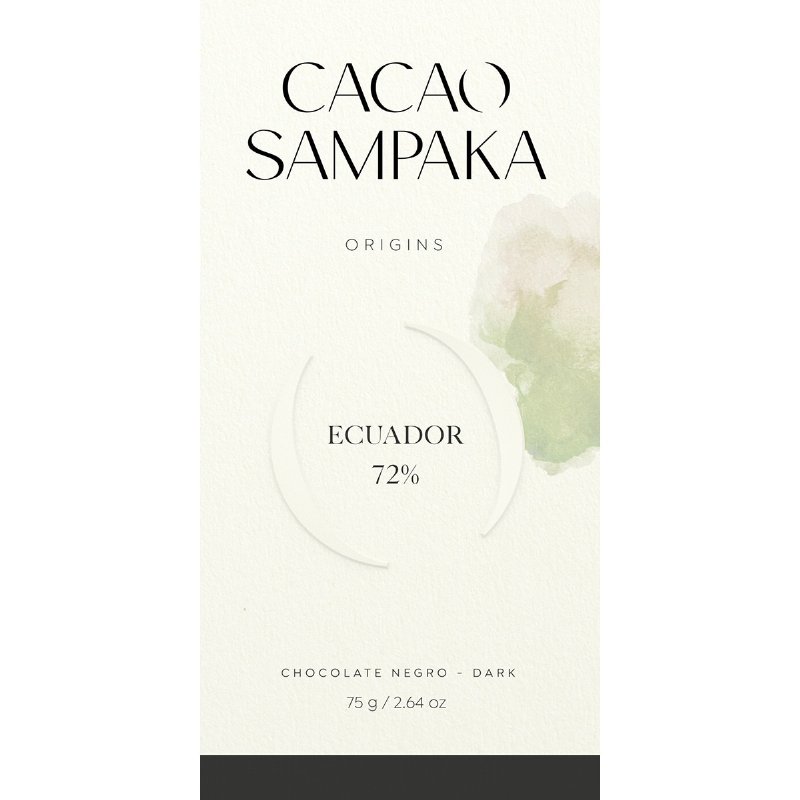 Chocolate Preto 72% Equador 75 g