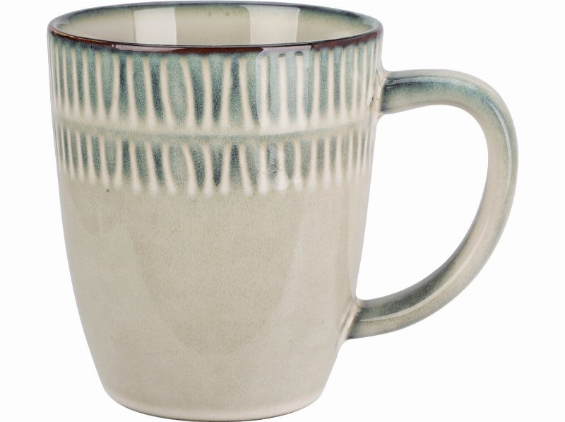 Caneca Grês Reativo Cinzento 360 ml