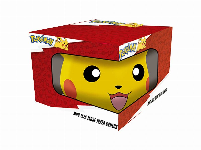 Caneca Grande Pokémon 3D Am 500 ml
