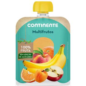 Saqueta De Fruta Multifrutos +8M Continente 90 gr