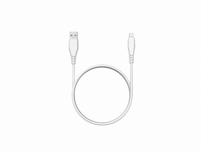 Cabo Usba To 8 Pin Qilive 600183297 Branco 0.6M 2.4A