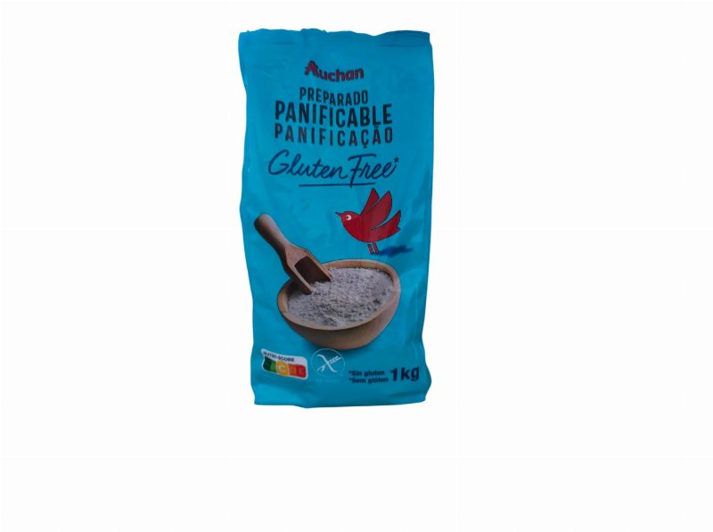 Preparado Panificação Auchan Sem Glúten 1 kg