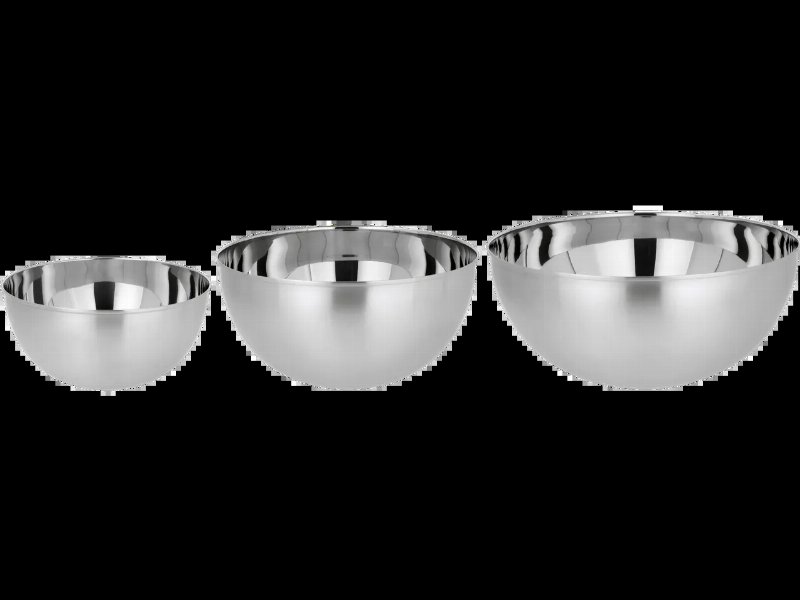 Conjunto De Tigelas Em Inox