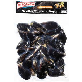 Mexilhão Inteiro Cozido A Vapor Pescanova 800 gr