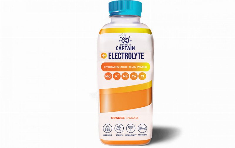 Bebida Eletrólitos Laranja Captain 0.6Kg