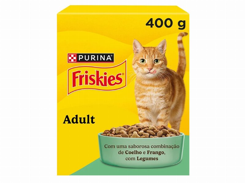 Ração Para Gato Friskies Com Coelho E Frango 400 g