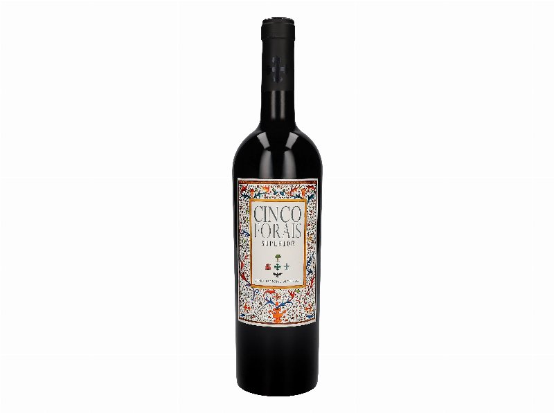 Vinho Tinto Cinco Forais Superior Alentejo 0.75 l