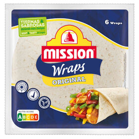 Wrap Original Mission 370 gr (6 Un)
