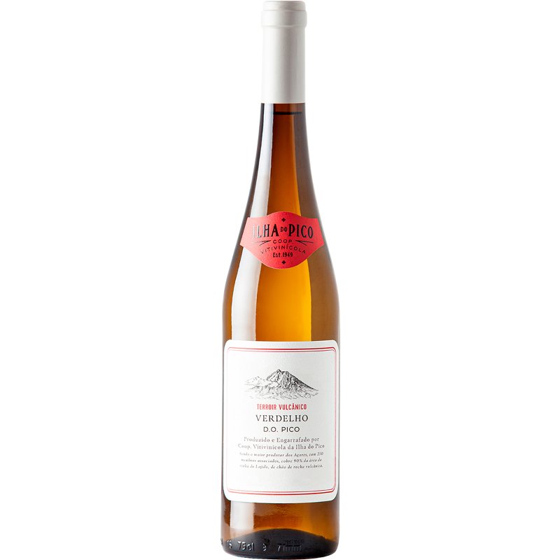 Vinho Branco Dos Açores Verdelho D.o. Pico Terrior Vulcânico 75 cl