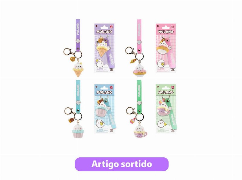 Porta-Chaves Yume Maltese Sakura Modelos Sortidos
