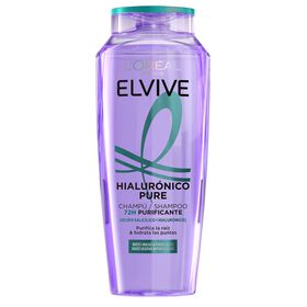 Champô Hidra Hialurónico Pure L'oréal Paris Elvive 400 ml