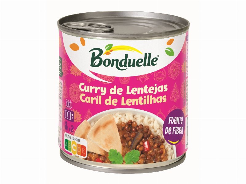 Caril De Lentilhas Bonduelle 400 g