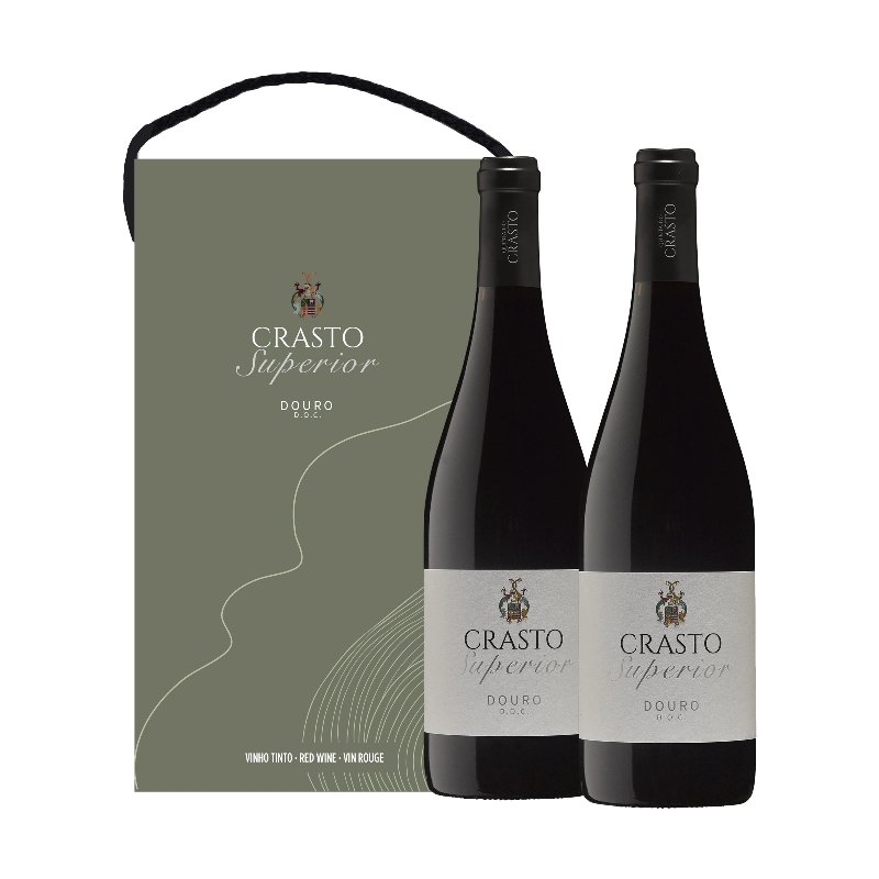 Vinho Tinto Do Douro Superior Pack 2 Unidades 75 cl