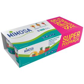 Iogurte Aroma Morango, Ananás E Multifrutos Sem Lactose Mimosa 960 gr (8 Un)