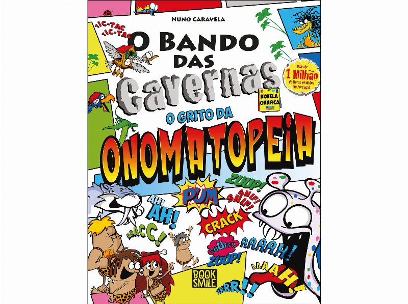 Livro O Bando Das Cavernas Novela Gráfica 4 - O Grito Da Onomatopeia