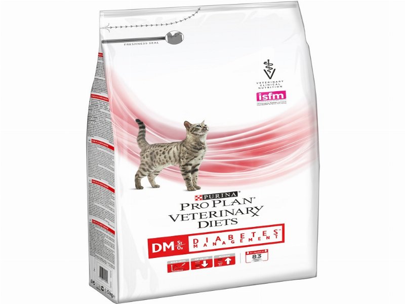 Ração Veterinária Gato Pro Plan Dm St/Ox Diabetes 5 kg