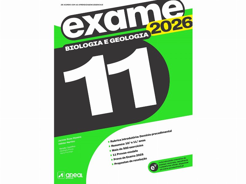 Livro Preparar Exame Nac .2026 Biologia E Geologia 11