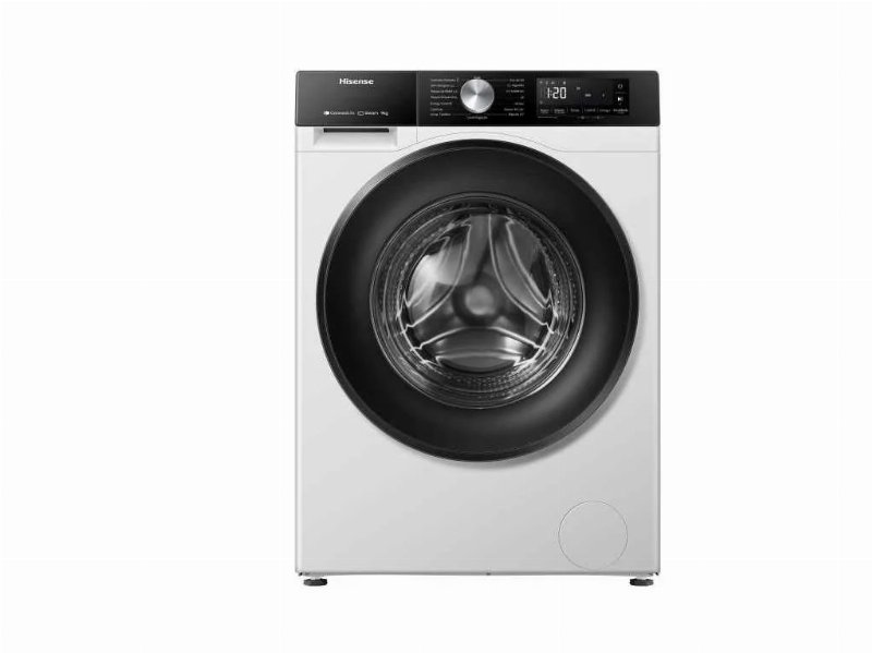 Máquina De Lavar Roupa Hisense Wf3S9043Bw3 Serie 3S - Branco A 9 kg