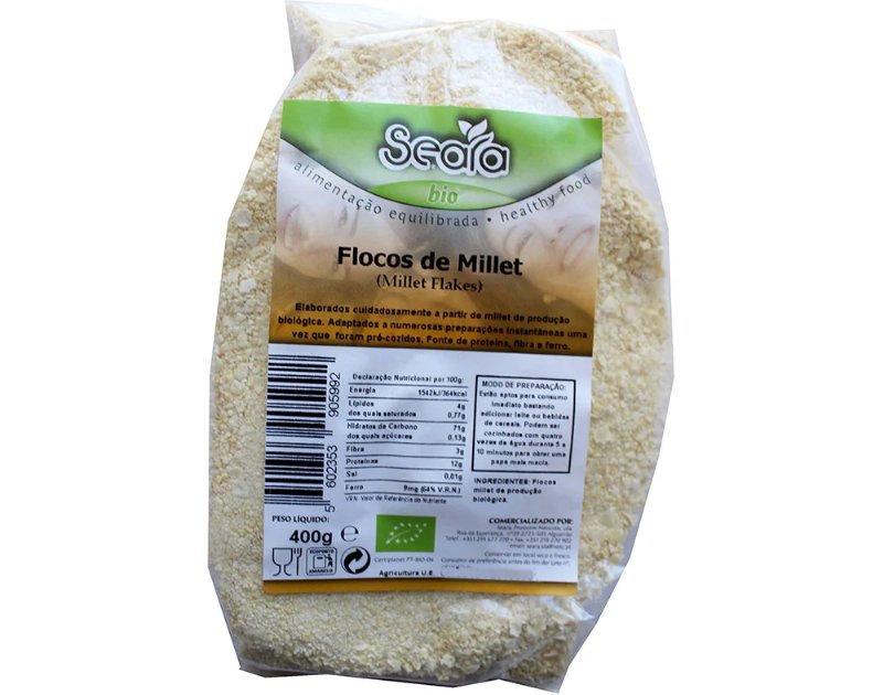Flocos Provida De Millet Bio 400 g