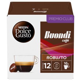 Cápsulas De Café Expresso Buondi Robusto Int 12 Nescafé Dolce Gusto 16 Un
