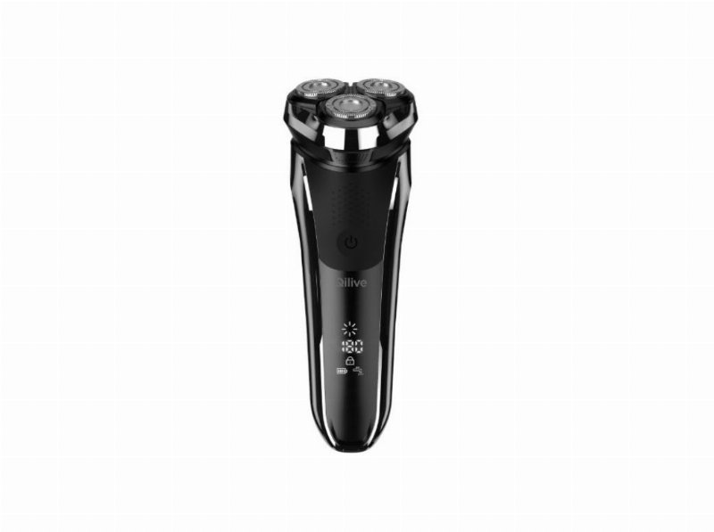 Máquina De Barbear Qilive Q.7819 Pro Led Usb-C Ipx7 Com Aparador.