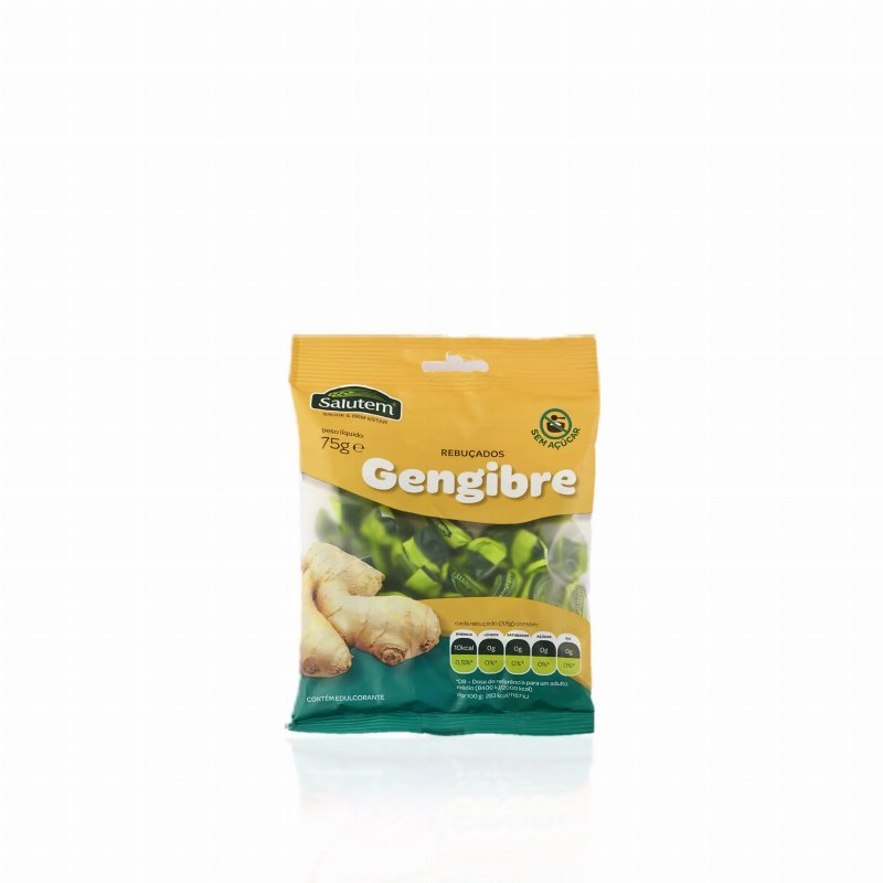 Salutem Rebuçados De Gengibre 75 gr