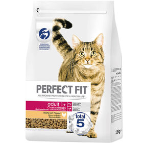 Ração Para Gato Adulto Esterilizado Frango Perfect Fit 2,8 kg