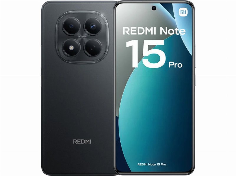 Smartphone Xiaomi Redmi Note 15 Pro Black 8/256