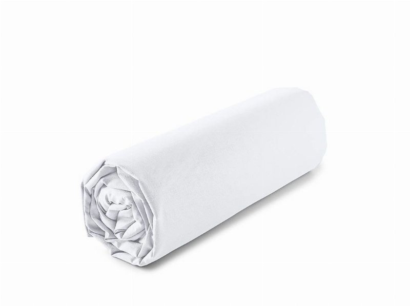 Lençol De Baixo Com Elástico Actuel Branco Percal 180X200Cm