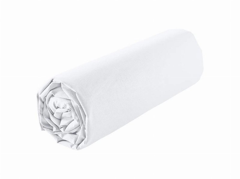 Lençol De Baixo Com Elástico Actuel Branco Percal 90X200Cm