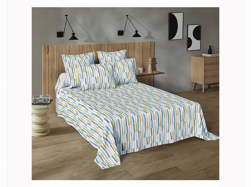 Jogo De Cama Actuel Poliester Reciclado 240X280Cm