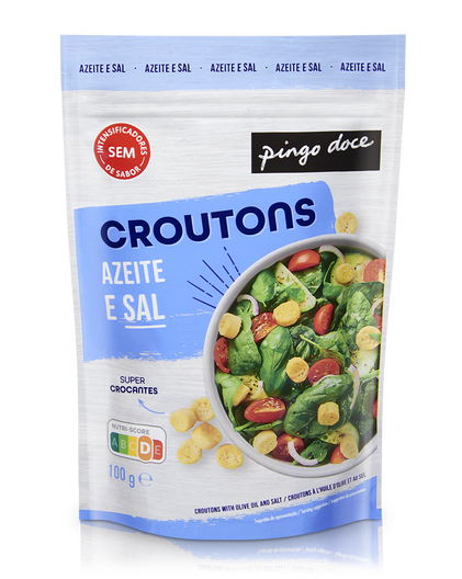 Croutons Com Azeite Pingo Doce 0.1Kg