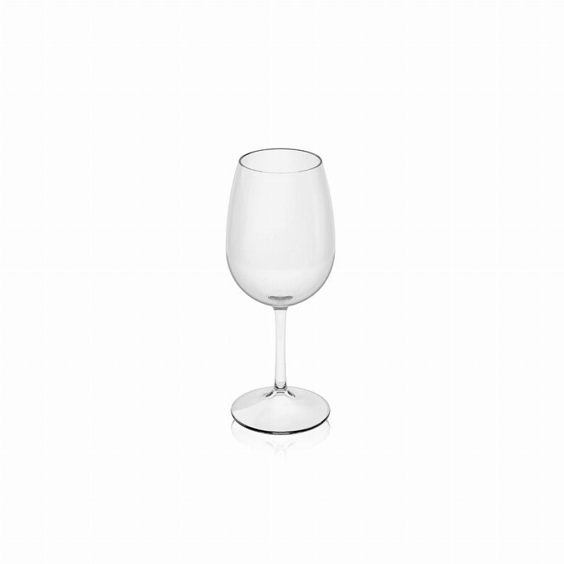 Hkh Copo Água Tritan Transparente Inquebrável 40 cl