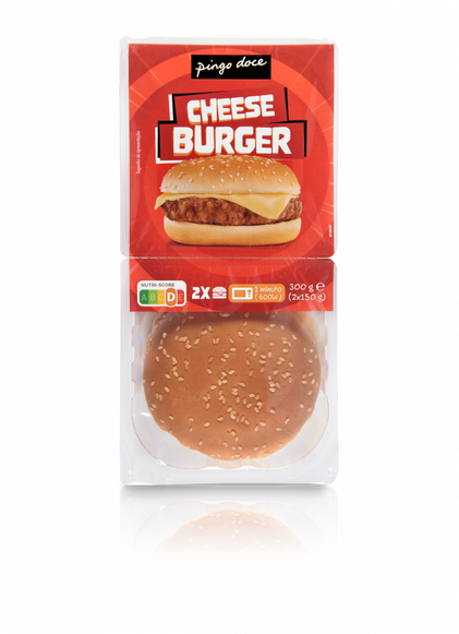 Cheeseburguers Pingo Doce 0.3Kg
