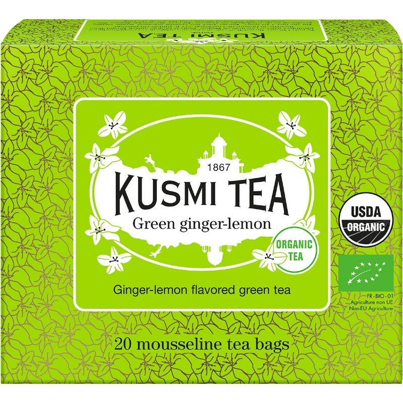 Chá Verde Sabor Gengibre E Limão 20 Saquetas 44 g