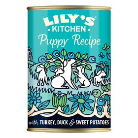 Comida Húmida Para Cão Júnior Peru Lily's Kitchen 400 g