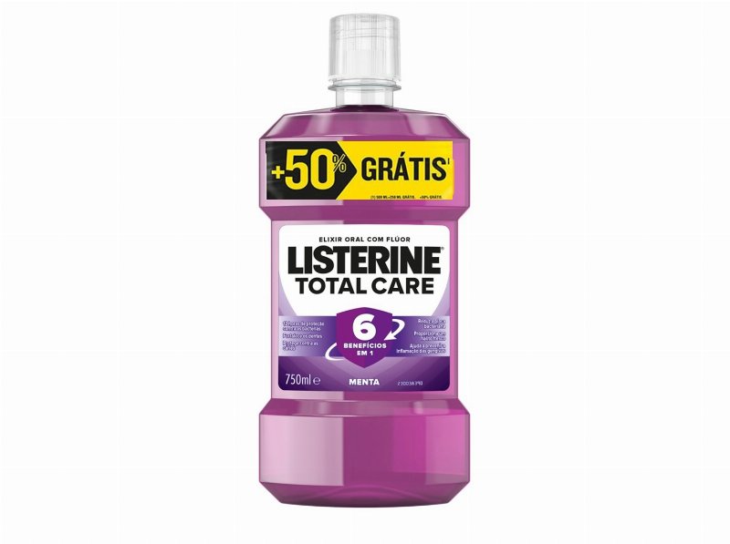 Elixir Listerine Total Care 500 ml + 50% Grátis