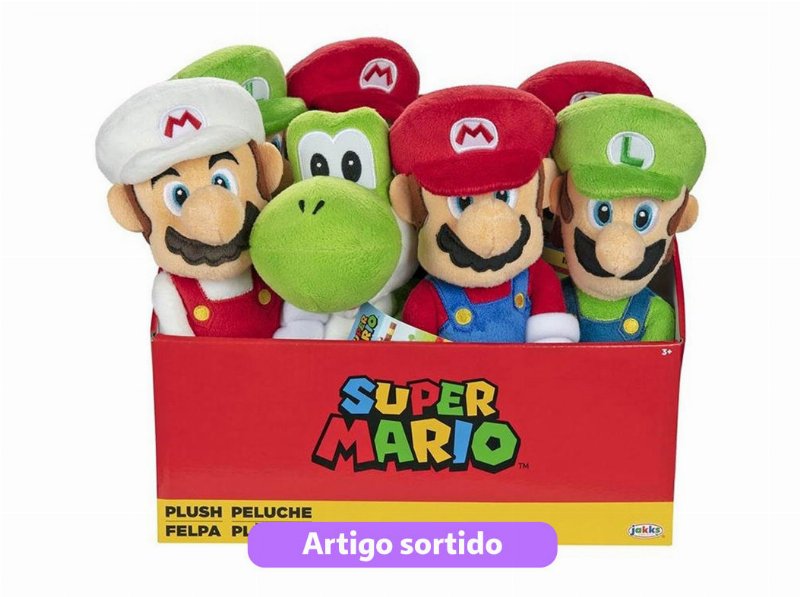 Peluche Super Mário 23 Cm Modelos Sortidos