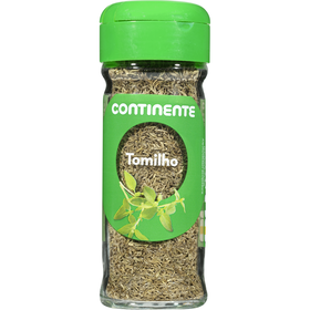 Tomilho Folha Em Frasco Continente 20 gr