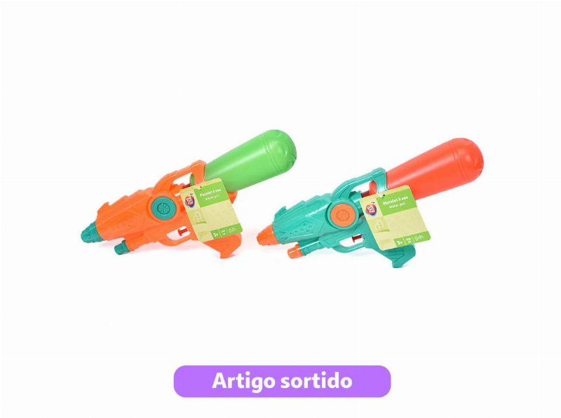 Pistola Água One Two Fun 33Cm Cores Sortidas