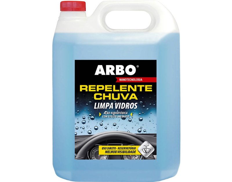 Limpa Vidros Arbo Repelente De Chuva 5 l