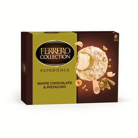 Gelado Chocolate Branco E Pistácio Ferrero Rocher 270 ml (3 Un)