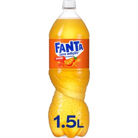 Refrigerante Com Gás Laranja Sem Açúcar Fanta 1,5 Lt