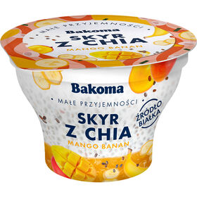 Iogurte Skyr Com Chia Manga E Banana Bakoma 150 gr