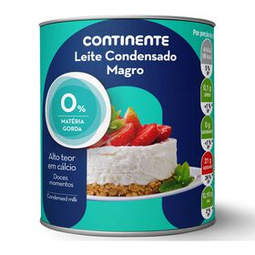 Leite Condensado Magro Continente 397 gr