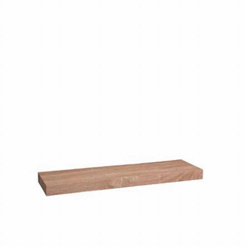 Prateleira De Parede Natural 60 X 23,5 X 3,8 Cm