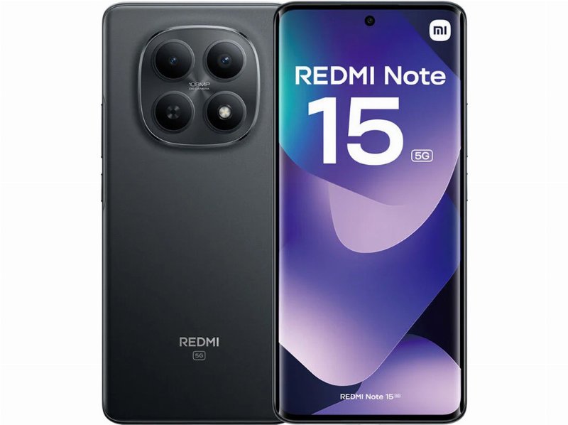 Smartphone Xiaomi Redmi Note 15 5 g Black 12/512