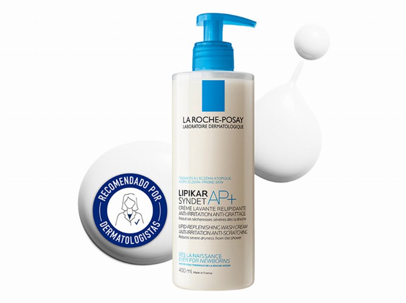 Creme La Roche Posay Lavante Lipikar Syndet Ap+ 400 ml