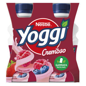 Iogurte Líquido Cremoso Frutos Silvestres Yoggi 640 gr (4 Un)